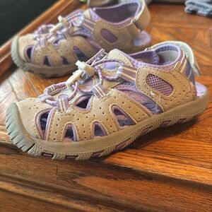 Khombu Kids Shoes in Purple and grey